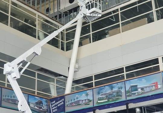 PJIAE site preparation works started; creating jobs for local workers.