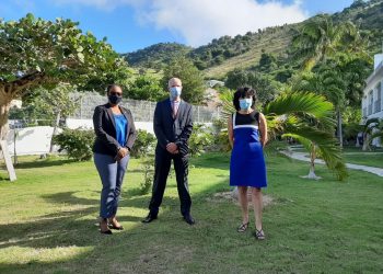 Prime Minister Silveria Jacobs meets with Dutch Minister of Foreign Affairs Stef Blok