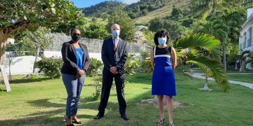 Prime Minister Silveria Jacobs meets with Dutch Minister of Foreign Affairs Stef Blok