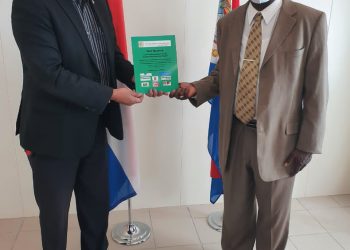 Minister of VSA presented with Sint Maarten 2020 Labor Market Needs Assessment Survey Report