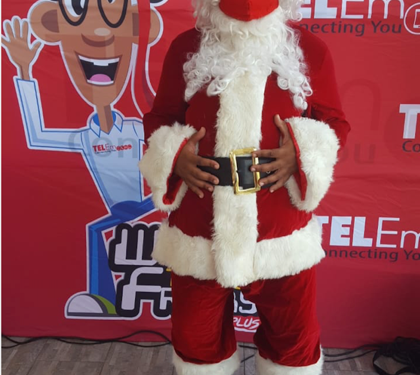 Santa “Wuk Up” Photo shoot, just the ticket for TelEm Group customers