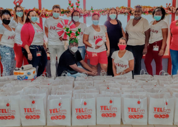 TelEm Group employees praised for food package donations to needy