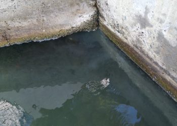 Plaza Puerta del Sol Wastewater Treatment Plant Continues to Pump Sewage into the Simpson Bay Lagoon.