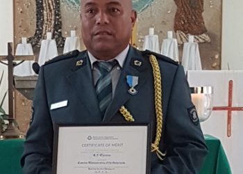 Diplome d’honneur World Customs Organisation awarded to  Eddy Thielman