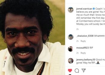 CWI pays tribute to Ezra Moseley, West Indies former player and coach