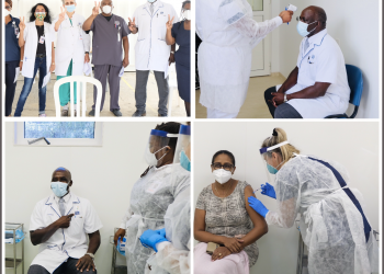 SMMC staff receive COVID-19 vaccine