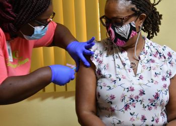 Prime Minister Silveria E. Jacobs first public official to receive COVID-19 Vaccine