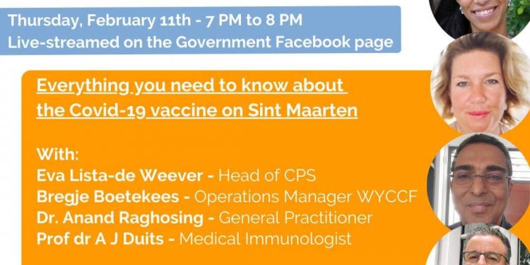 Everything You Need to Know about the COVID-19 Vaccine to be in a Facebook Livestream on Thursday