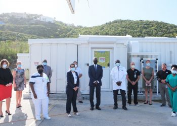 Governor drs. E. B. Holiday tours SMMC and ACF