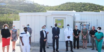 Governor drs. E. B. Holiday tours SMMC and ACF