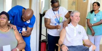 Successful start vaccinations on Saba