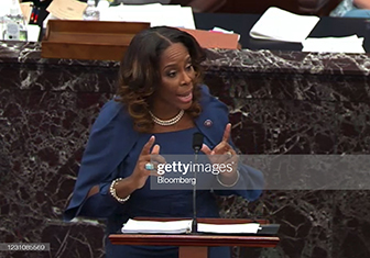 Caribbean American Stacey Plaskett Makes History At Historic Impeachment Trial