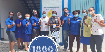 1000th COVID-19 Vaccine Administered. Sint Maarten Protected Together
