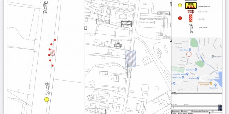 Ministry VROMI Traffic Alert: Partial road closure of L.B. Scott Road intersection Pessle Drive