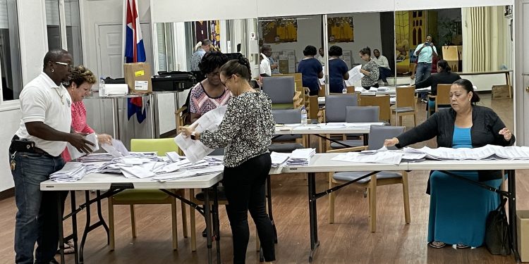 Higher turn-out on Saba, CDA most votes