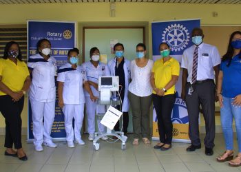Rotary Sunrise and Rotary Sunset Donate Fetal Monitor to SMMC