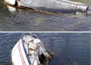 Removal of Vessels from Oyster Pond Lagoon