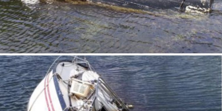 Removal of Vessels from Oyster Pond Lagoon