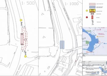 Traffic Alert: Partial road closure of Sucker Garden Road near the intersection of Guana Bay Road