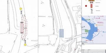 Traffic Alert: Partial road closure of Sucker Garden Road near the intersection of Guana Bay Road