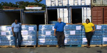 Rotary Sunset, Rotary Mid Isle, and Heavenly Water Send Aid To St. Vincent