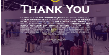 Thank you to Immigration and Customs Officers from Ministers