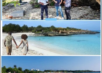 Minister Lawrence Welcomes Investment, Urges Social Responsibility. Optimism builds, Hope for new community project, Mullet Bay beach boardwalk