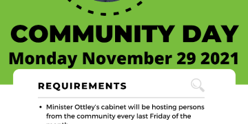 Community day moves to Monday November 29th.