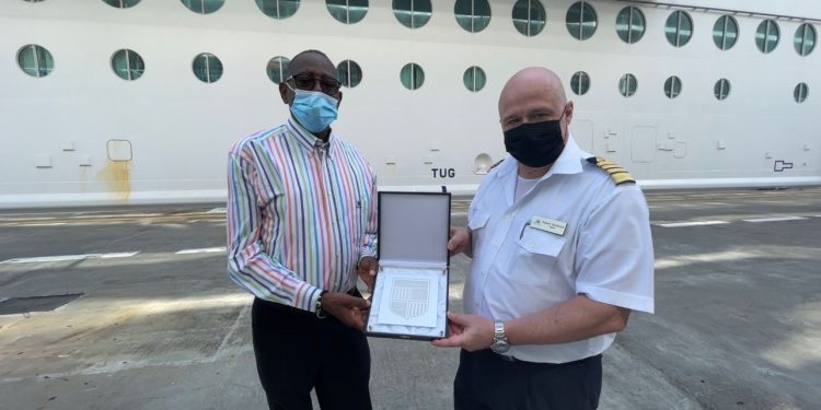 Viking Ocean Cruises Returns to Port St. Maarten. Viking Orion Receives ‘Friendly Island’ Welcome