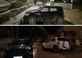 One suspect arrested after a high-speed chase by French Police onto union road, in Cole-Bay