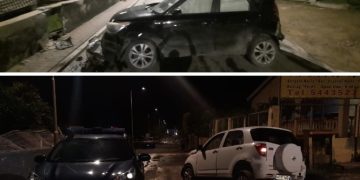 One suspect arrested after a high-speed chase by French Police onto union road, in Cole-Bay