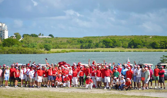 2021 Christmas Scramble at Mullet Bay Golf Course