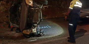 Another road fatality recorded, driver was not wearing seat belt  