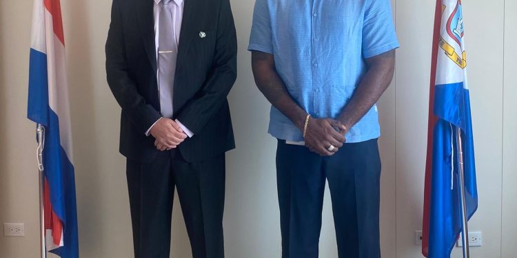 Minister Ottley and Ballast Nedam International project signs SOS agreement; first job fair scheduled for December 18th 2021