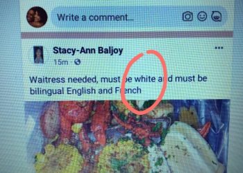 Gordon-Carty: Being black is not an impediment for employment