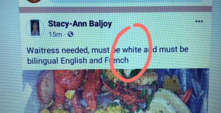 Gordon-Carty: Being black is not an impediment for employment