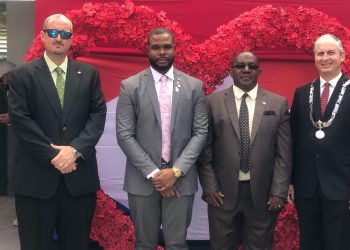 Vaughn Sams delegated PLP island council faction at Saba Day Event