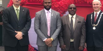 Vaughn Sams delegated PLP island council faction at Saba Day Event