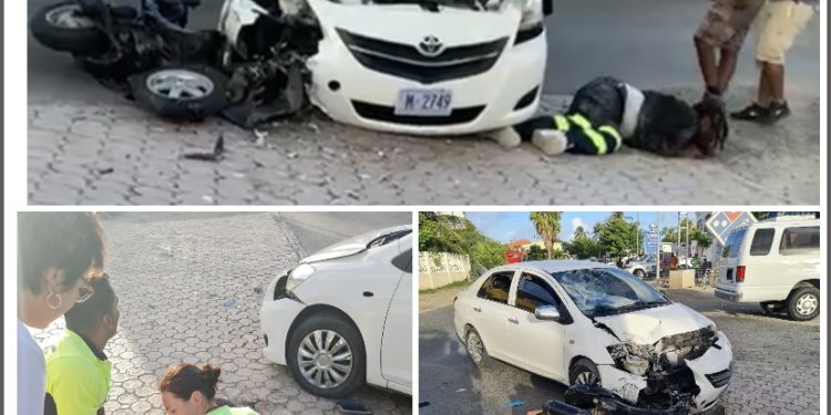 Serious traffic accident on Welfare Road