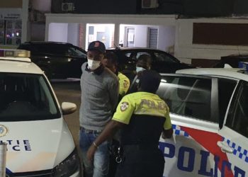 The suspect, who shot a woman in Middle Region got arrested