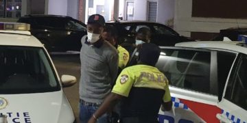 The suspect, who shot a woman in Middle Region got arrested