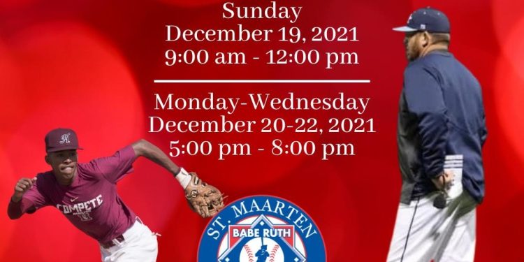 “St. Maarten/ St. Martin Babe Ruth Baseball Christmas Clinic”