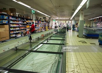 Empty Shelves As Crisis In Martinique Drags On