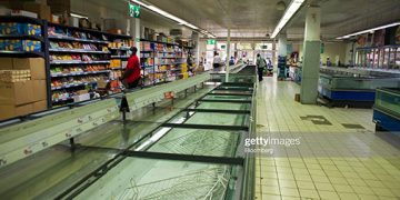 Empty Shelves As Crisis In Martinique Drags On