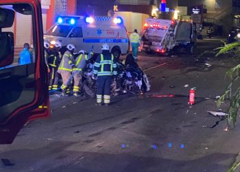 Accidente grave en Bush road