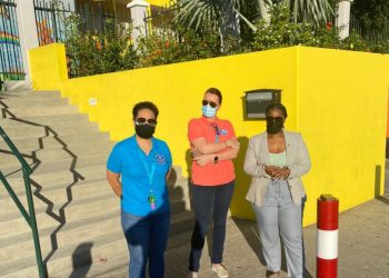 Minister of Justice Richardson visits Asha Stevens Hillside Christian School and reviews Safety & Security