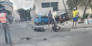 Accidente de pasola en Nisbeth road