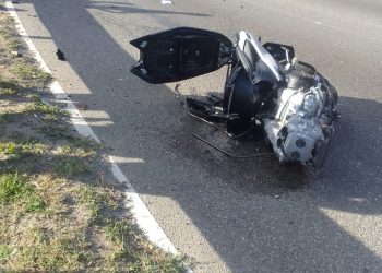 Accidente de pasola en A.J.C. Brouwers Road