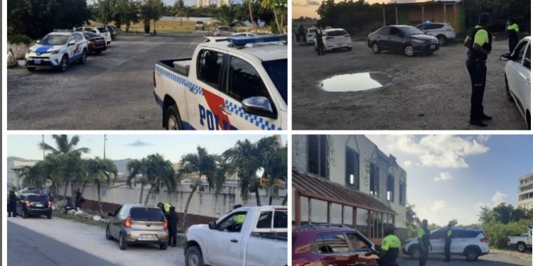 La policía estuvo ocupada este fin de semana con controles de tráfico