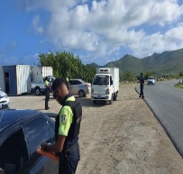 Se realizaron controles de tráfico por parte de oficiales de KPSM